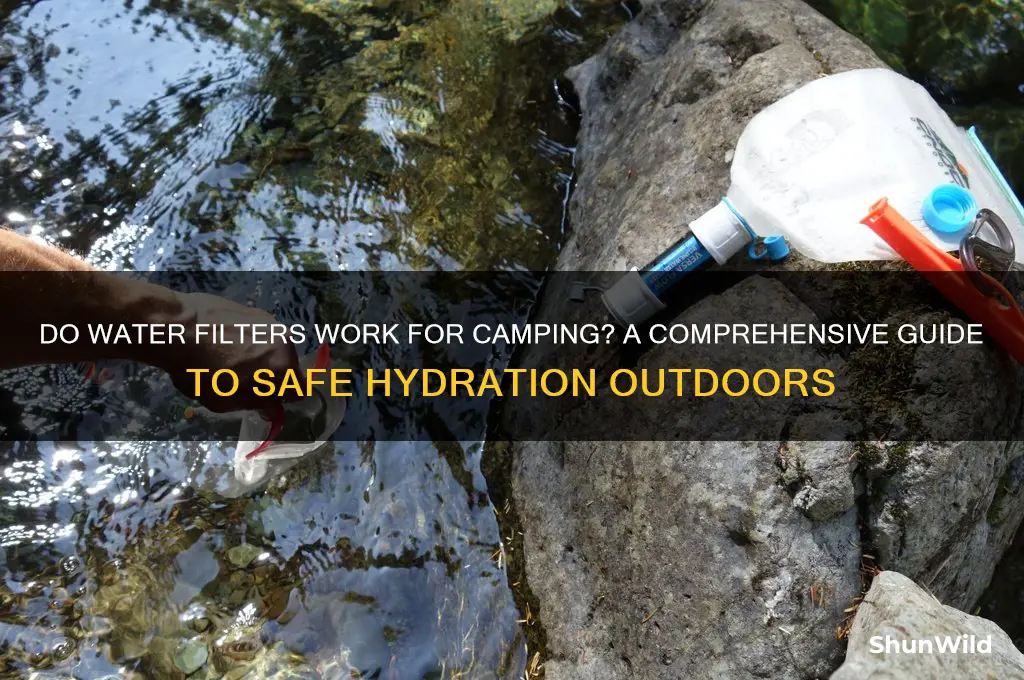 do water filters work camping