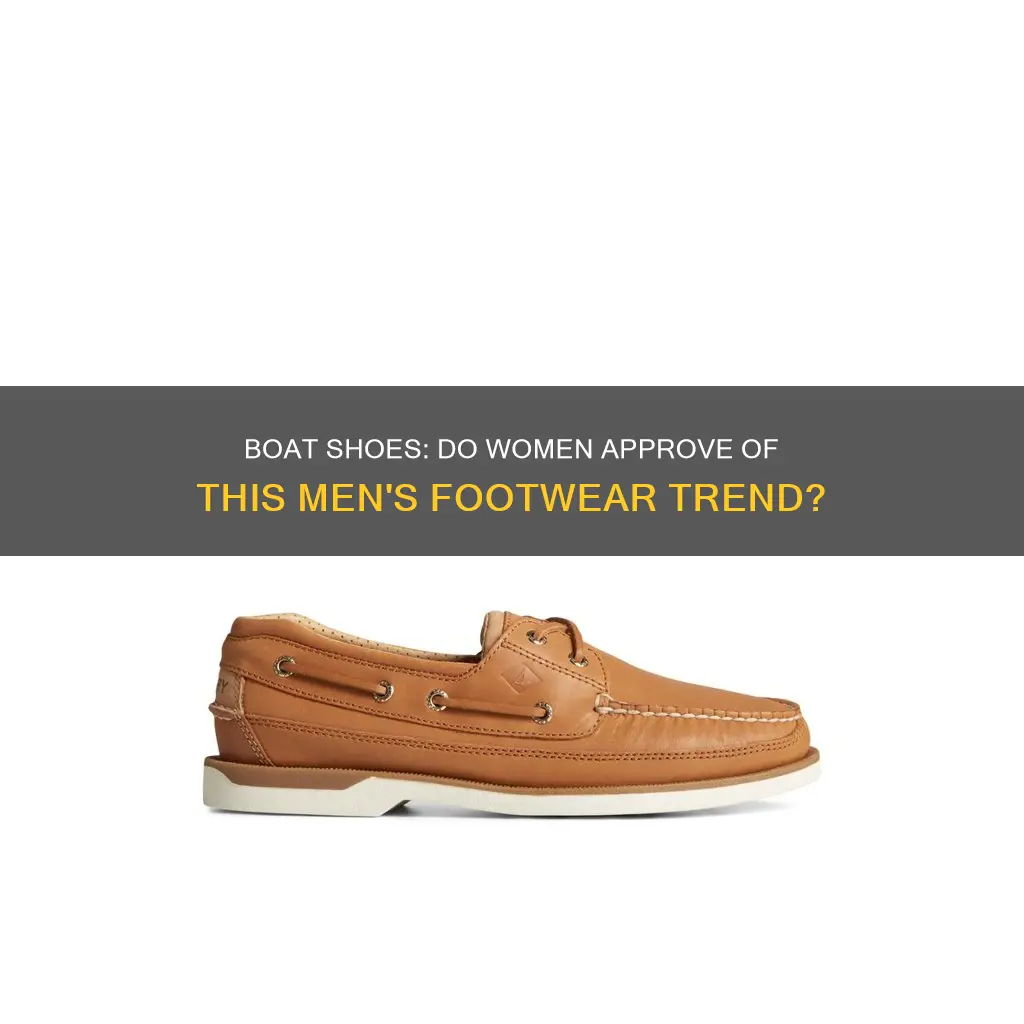 do women like boat shoes on men