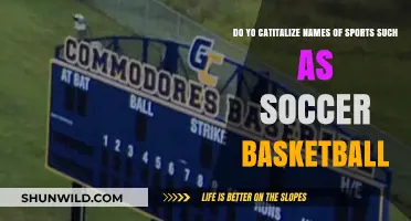 Capitalizing Sports Names: Soccer, Basketball, and More