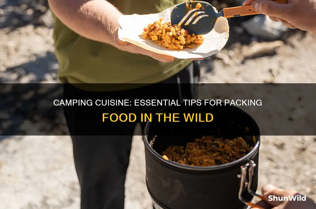 do you bring food camping