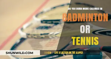 Which Burns More Calories: Badminton or Tennis?