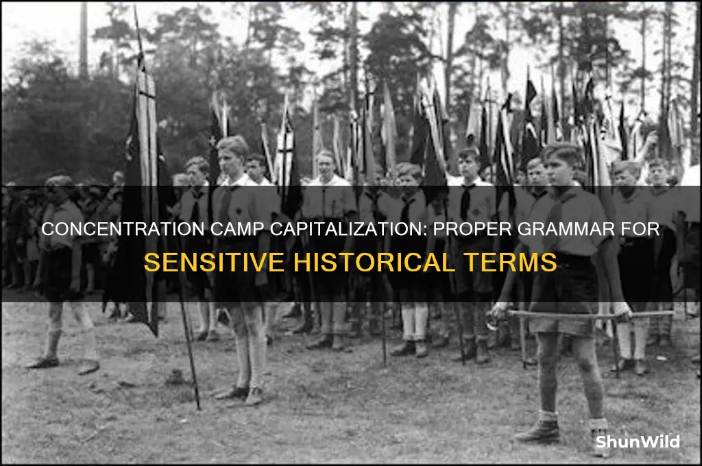 do you capitalize concentration camp