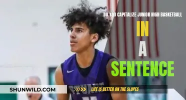 Capitalizing Junior High Basketball: Sentence Structure Rules