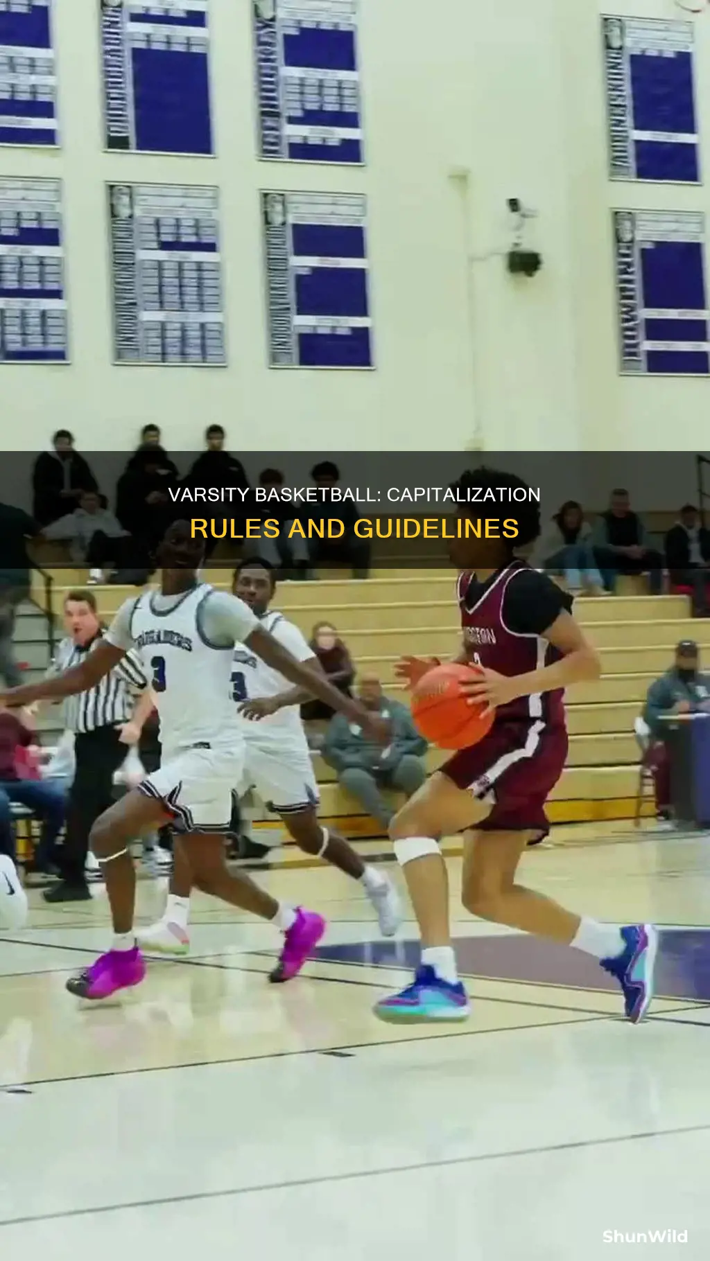do you capitalize varsity basketball