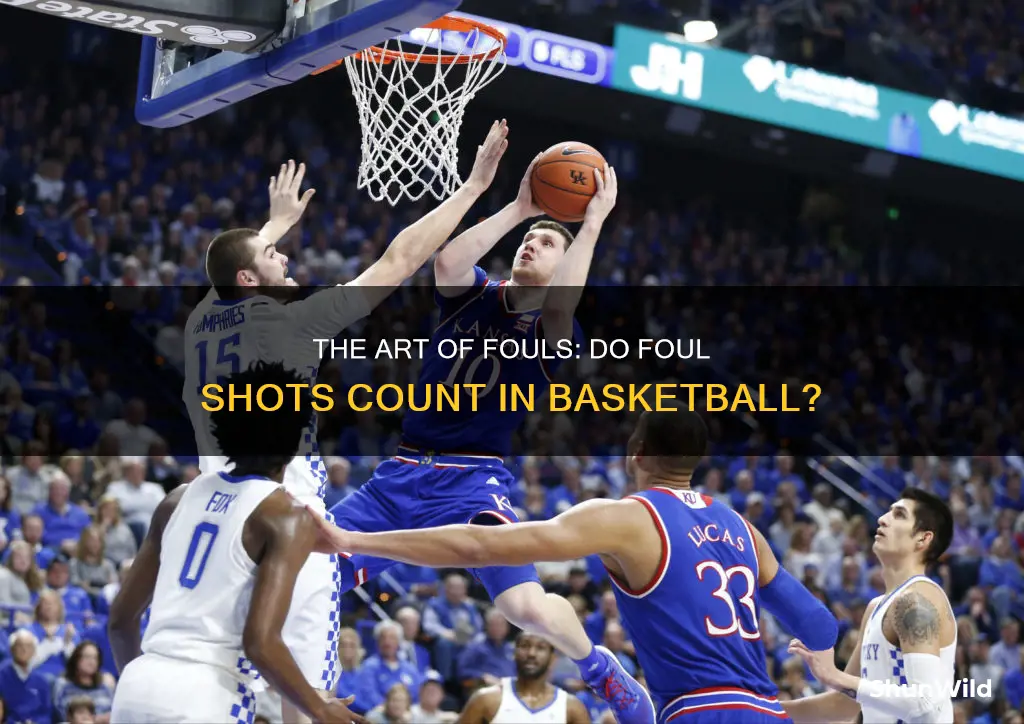 do you count fg in basketball if fouled