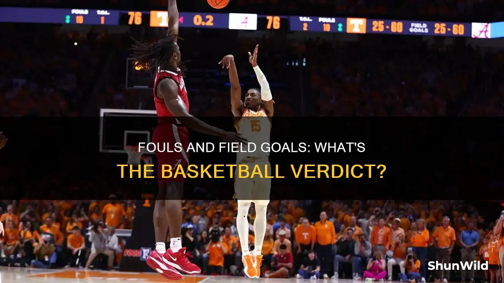 do you count fouls as missed field goals in basketball