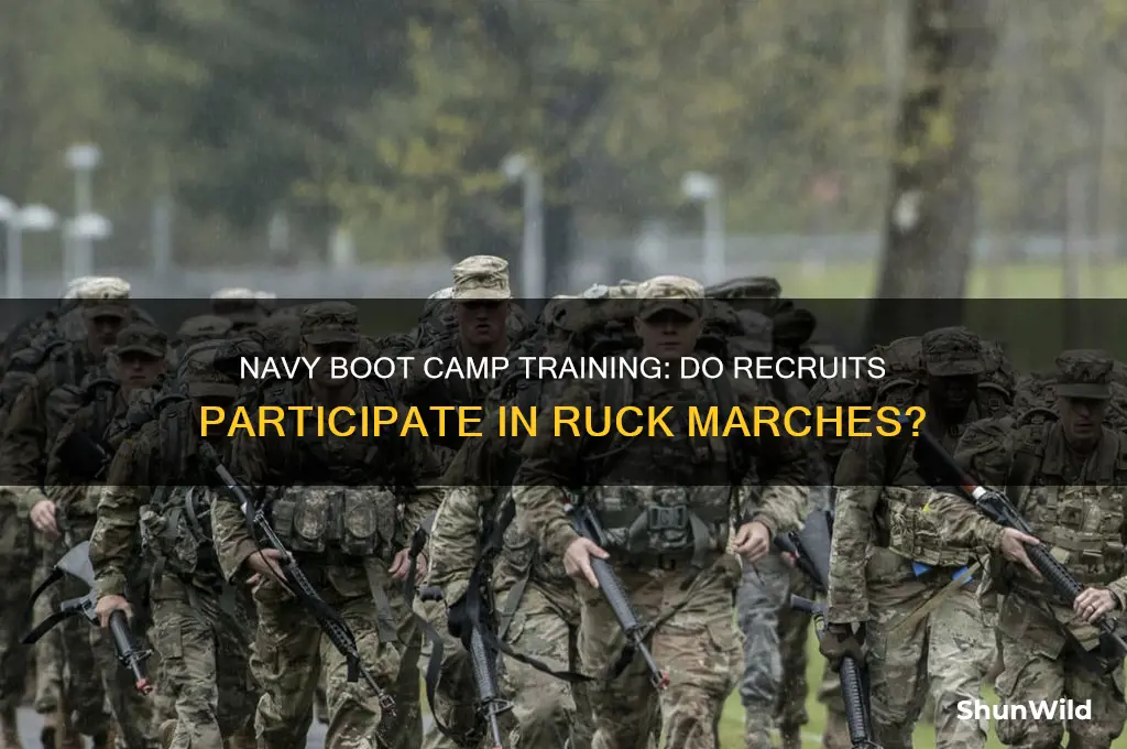 do you do ruck marches in the navy boot camp