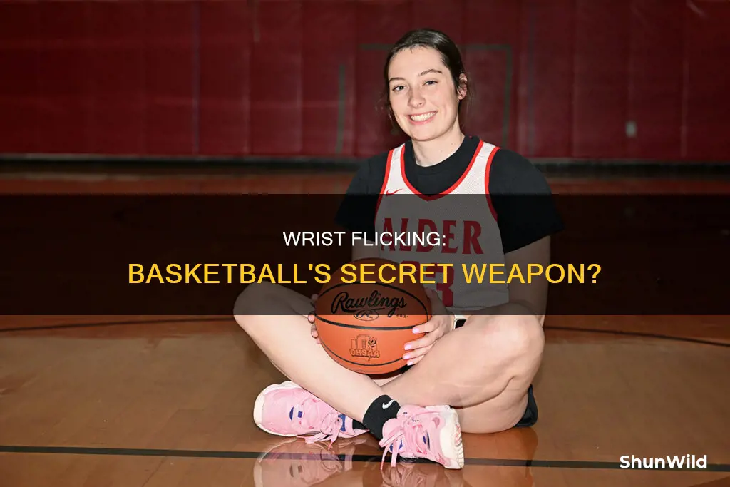 do you flick your wrist in basketball