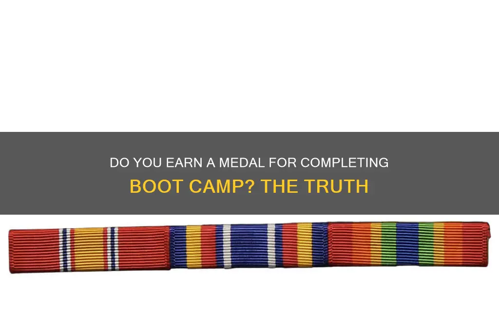 do you get a medal for boot camp