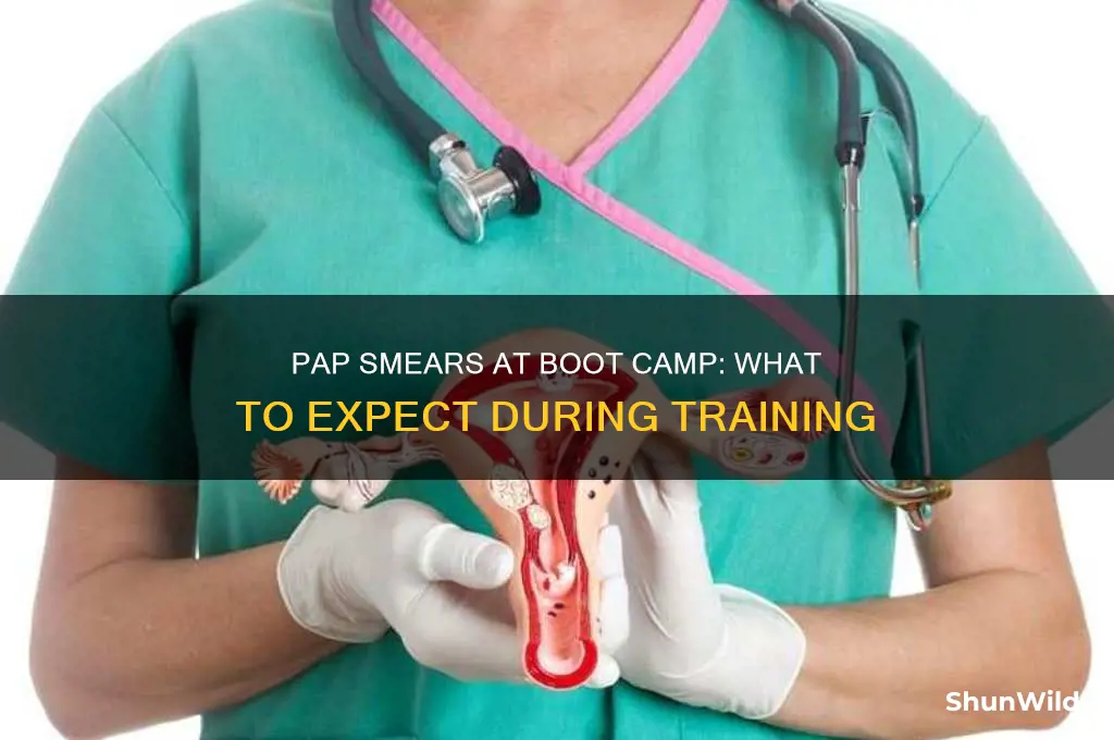 do you get a pap smear at boot camp