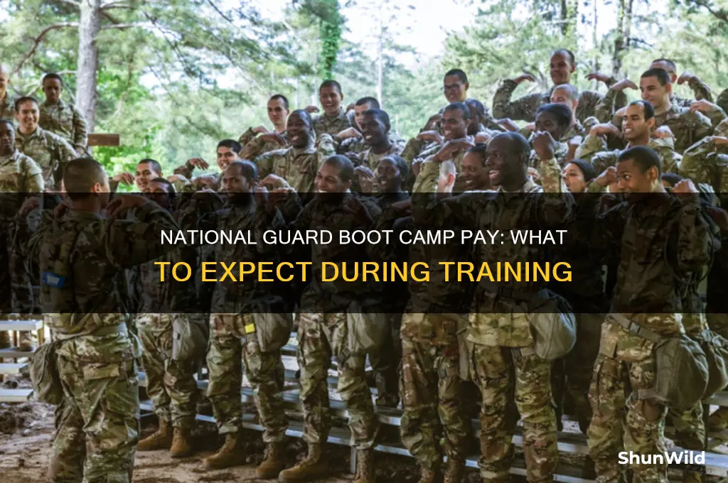 do you get paid for boot camp national guard