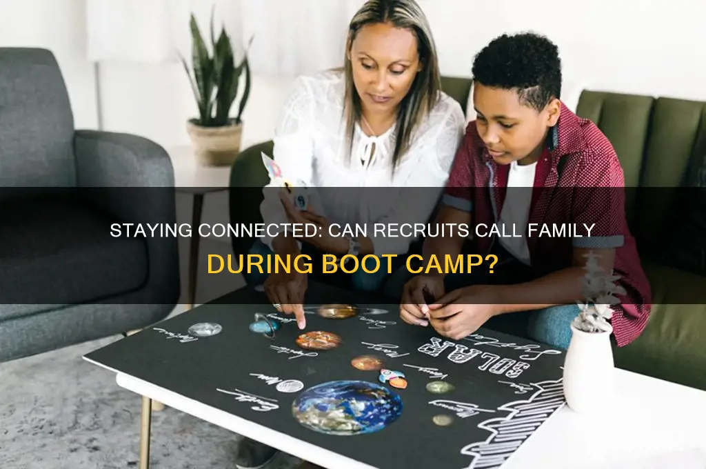 do you get to call your family at boot camp