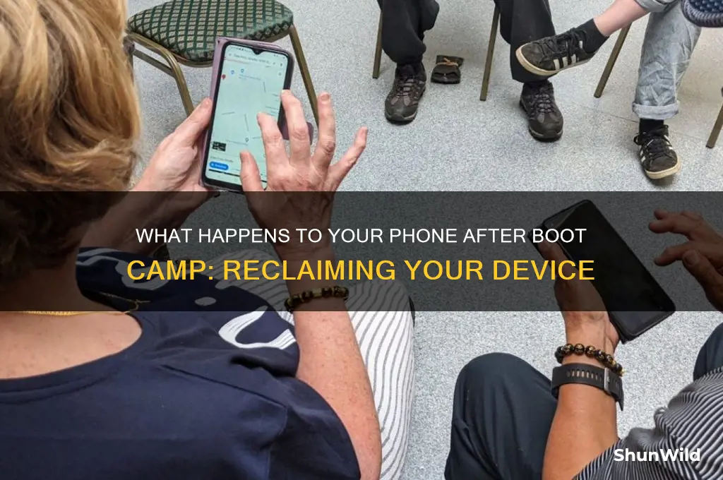 do you get your phone back after boot camp