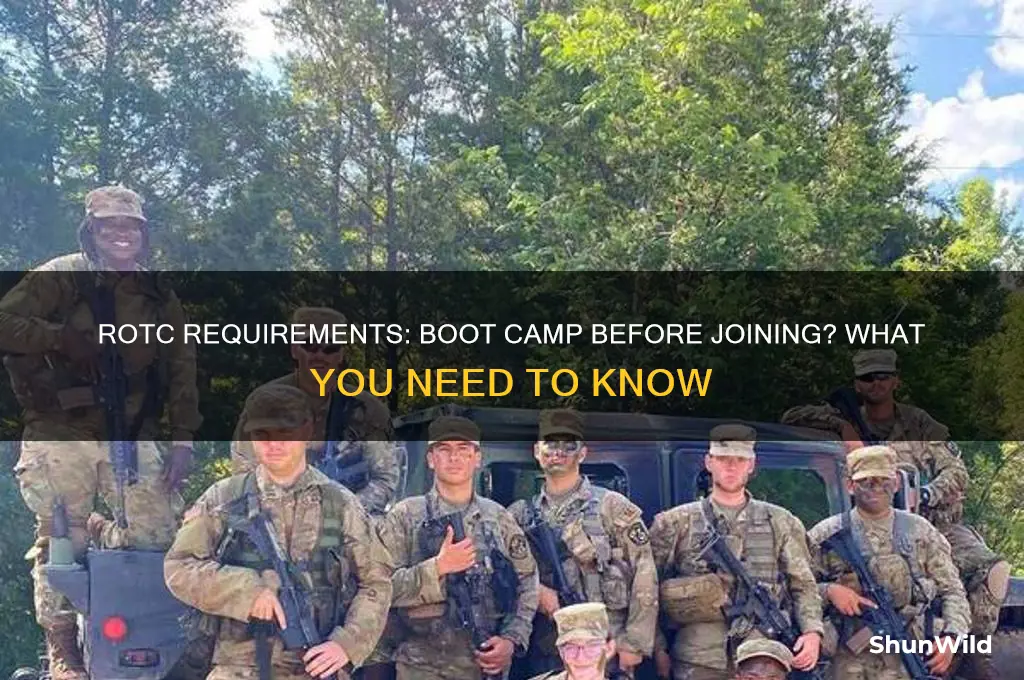 do you go to boot camp before rotc