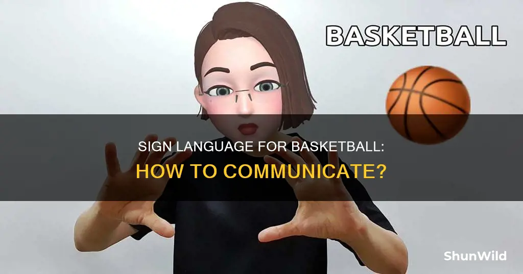 do you have basketball in sign language