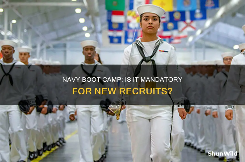 do you have to do boot camp for the navy