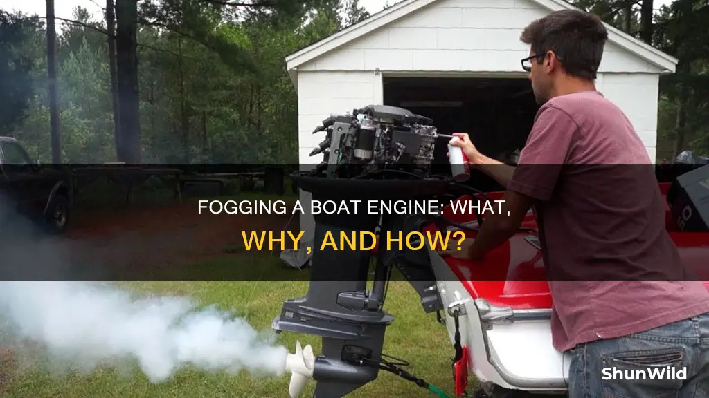 do you have to fog a boat engine