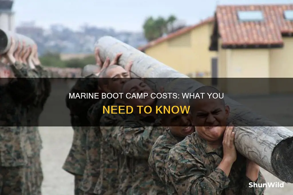 do you have to pay for marine boot camp