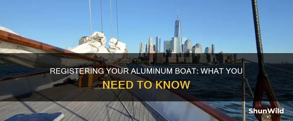 do you have to register an aluminum boat