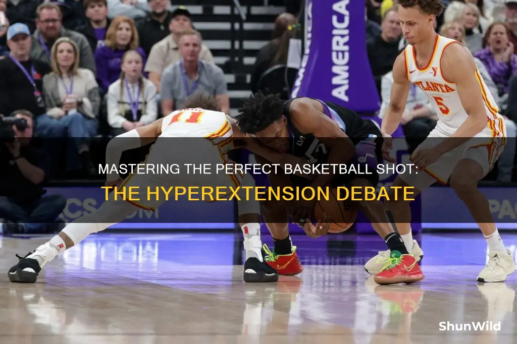 do you hyperextend on a basketball shot