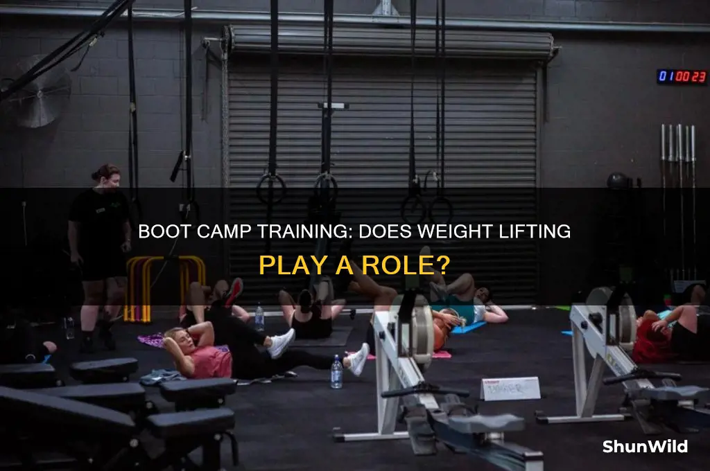 do you lift weights in boot camp