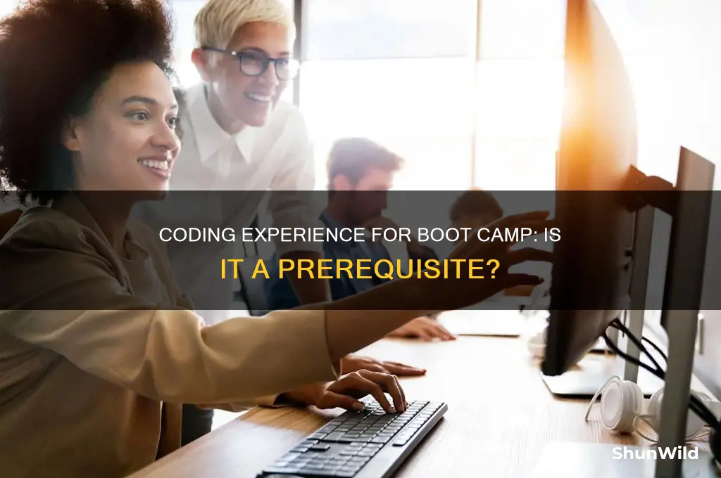 do you need coding experience for boot camp