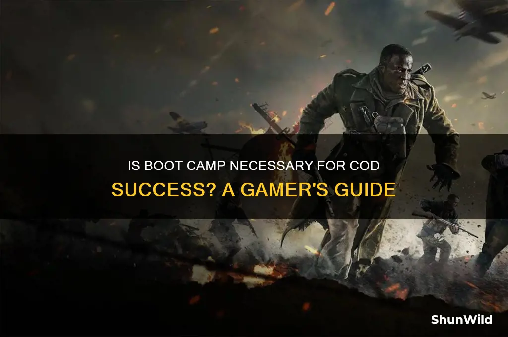 do you need to go through boot camp on cod