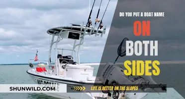 Naming Your Boat: Displaying the Name on Both Sides