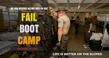Failing Boot Camp: What Happens to Your Active Duty Status?