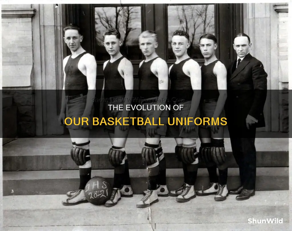 do you remember our early years basketball uniforms