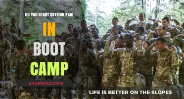 Do Recruits Earn Money During Military Boot Camp Training?