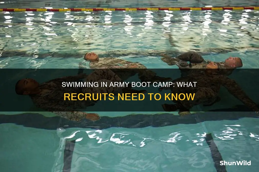 do you swim in army boot camp