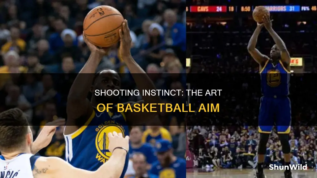 do you think about the shot when shooting a basketball