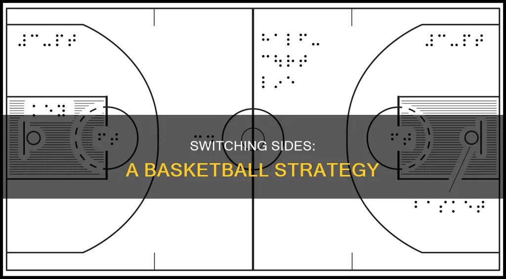 do you trade sides in basketball