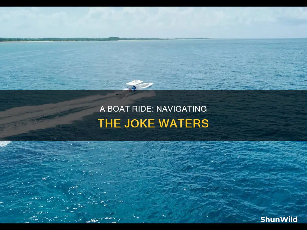 do you want to go for a boat ride joke