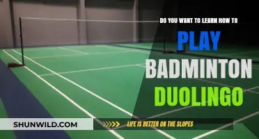 Badminton Basics: Duolingo-Style Learning