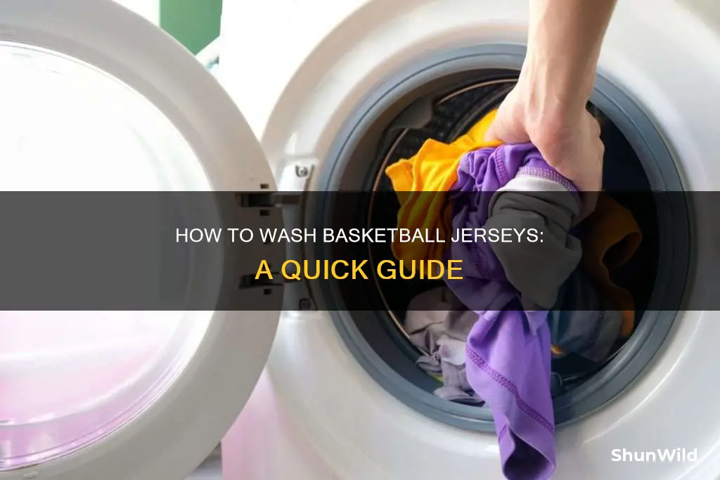 do you wash basketball jerseys
