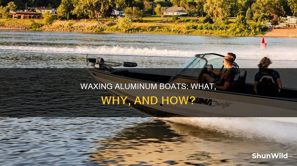 do you wax an aluminum boat