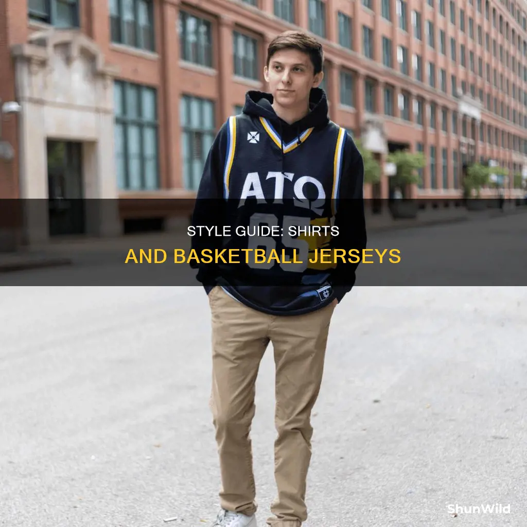 do you wear a shirt under a basketball jersey