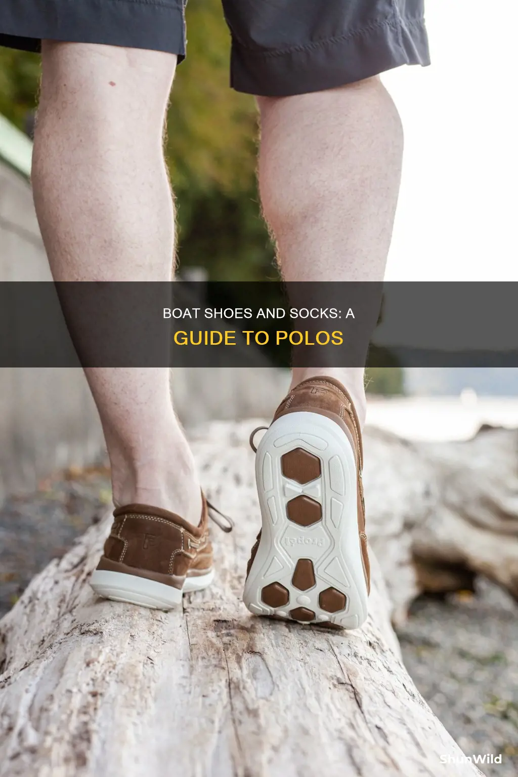 do you wear socks with polo boat shoes