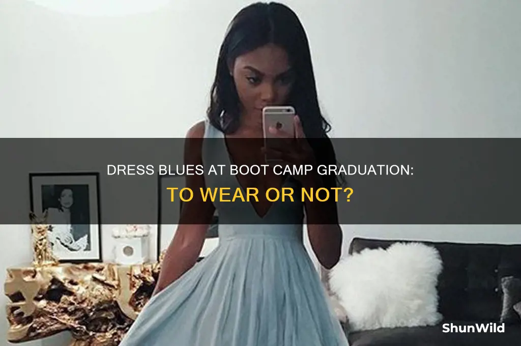 do you wear your dress blues to boot camp graduation