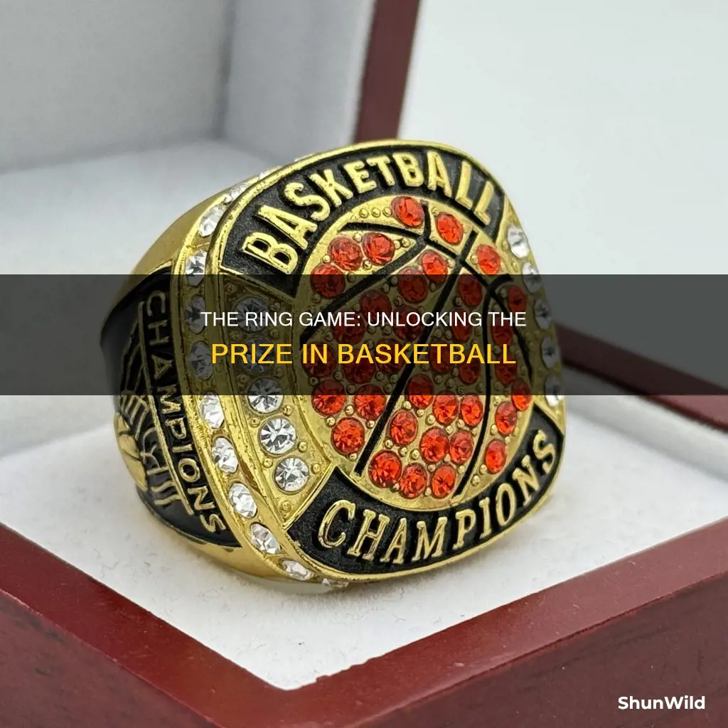 do you win a ring in basketball