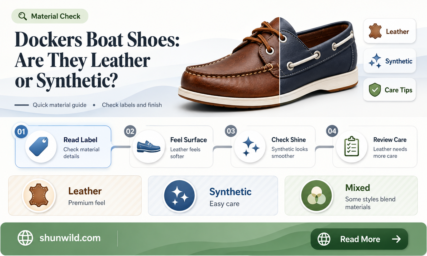 are dockers boat shoes leather