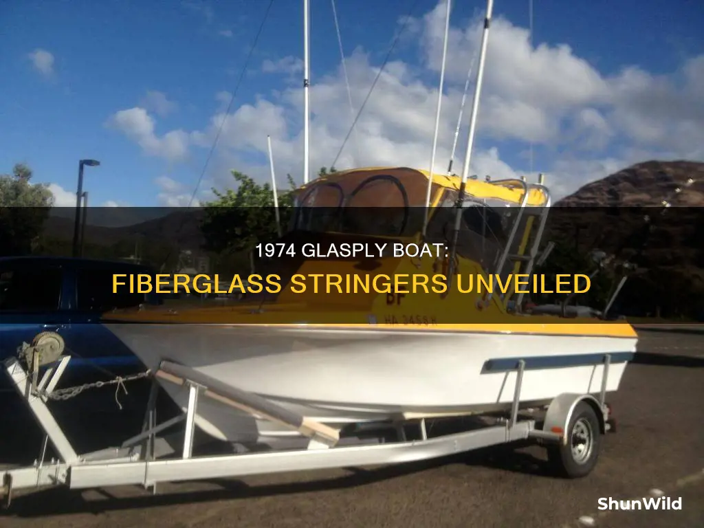 does a 1974 glasply boat have fiberglass stringers