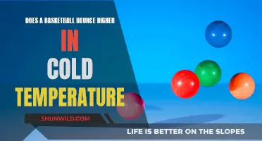 Cold Weather's Impact on Basketball Bounce Height