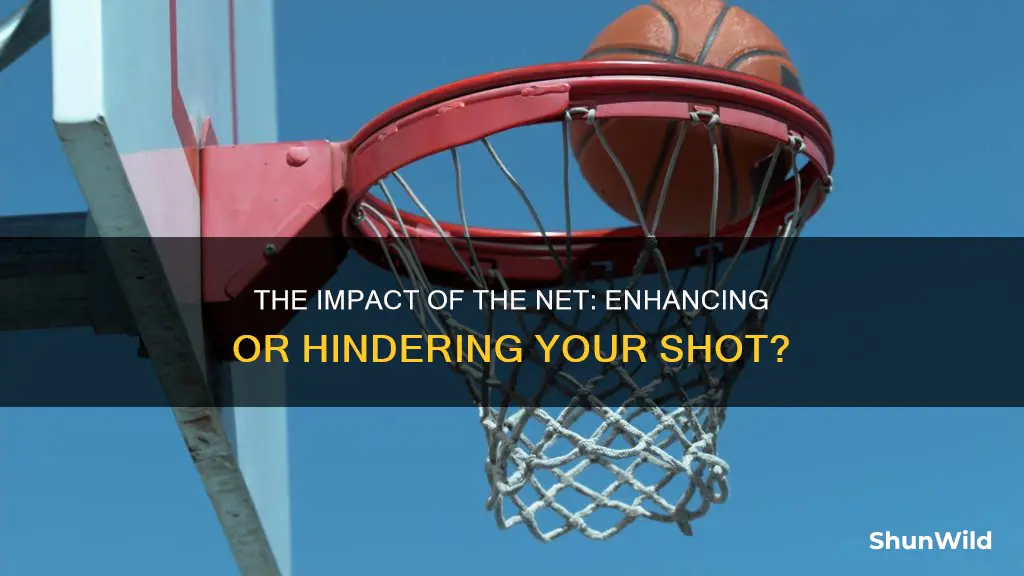 does a basketball net affect your shot