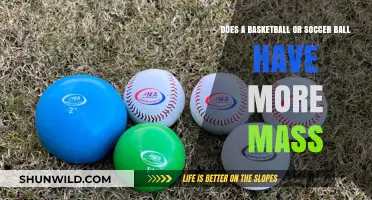 Comparing the Mass of a Basketball and Soccer Ball
