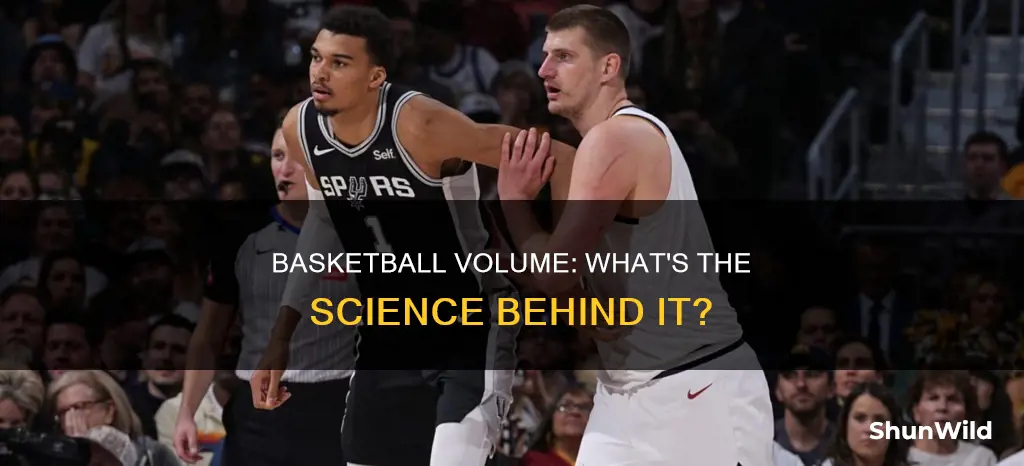 does a basketball volume