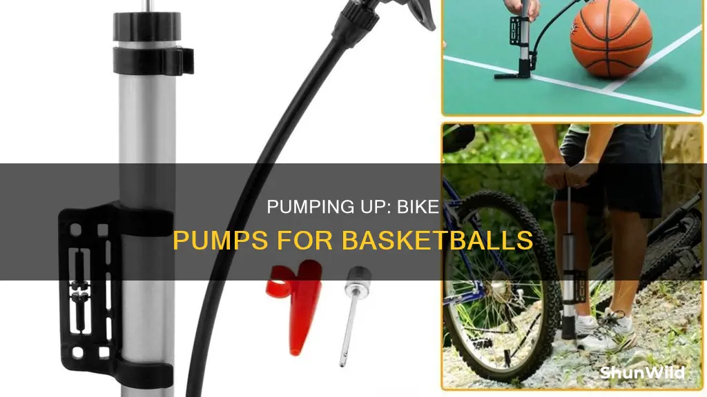 does a bike pump work on a basketball