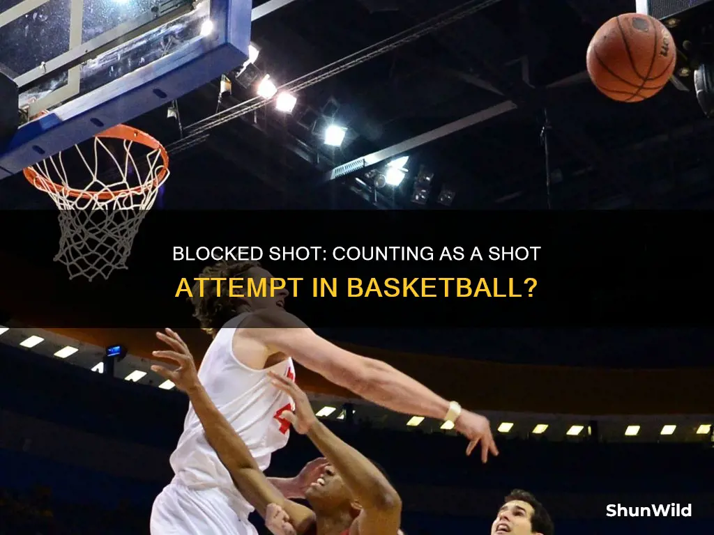 does a blocked shot count as a shot attempt basketball